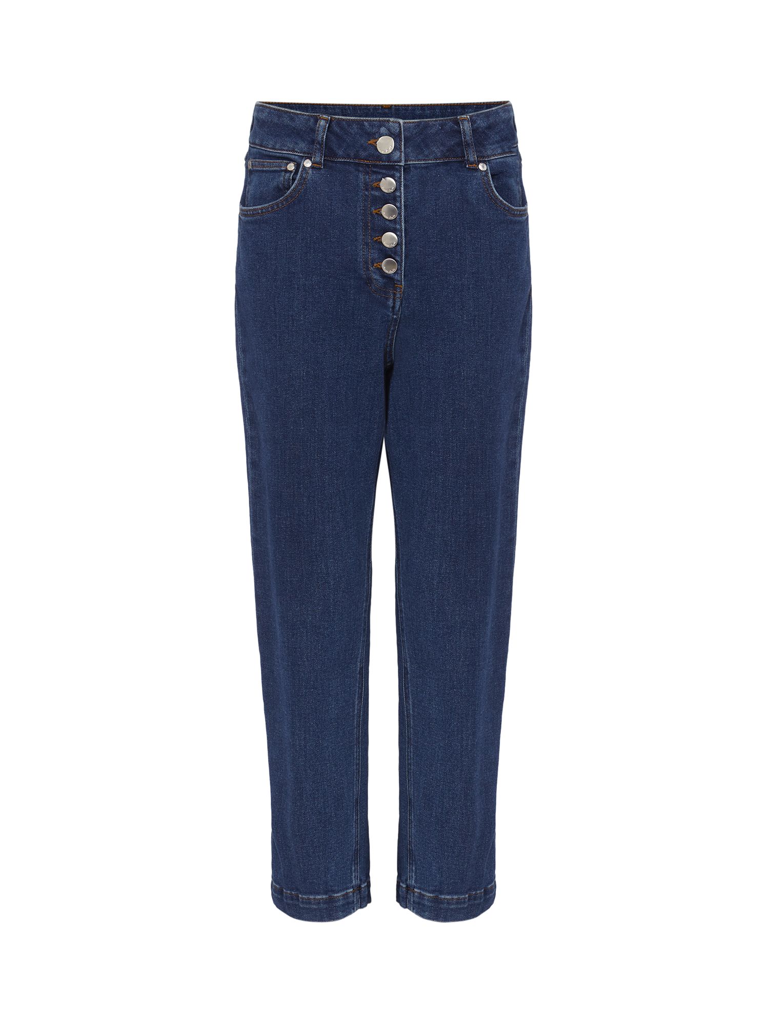 Phase Eight Karlie Straight Leg Ankle Jeans, Mid Wash at John