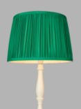 John Lewis + Matthew Williamson Plain Pleated Tapered Drum Lampshade