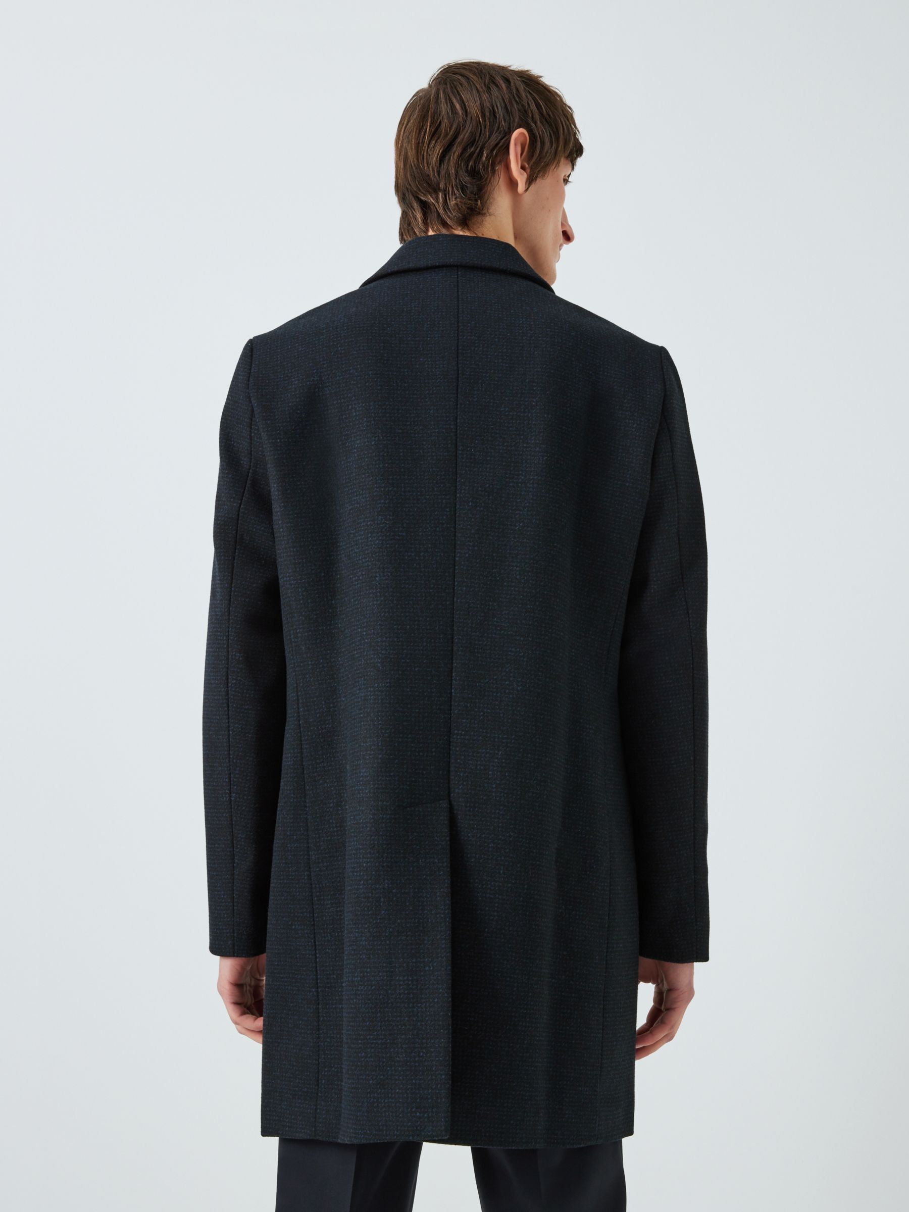 Kin Bonded Wool Blend Overcoat