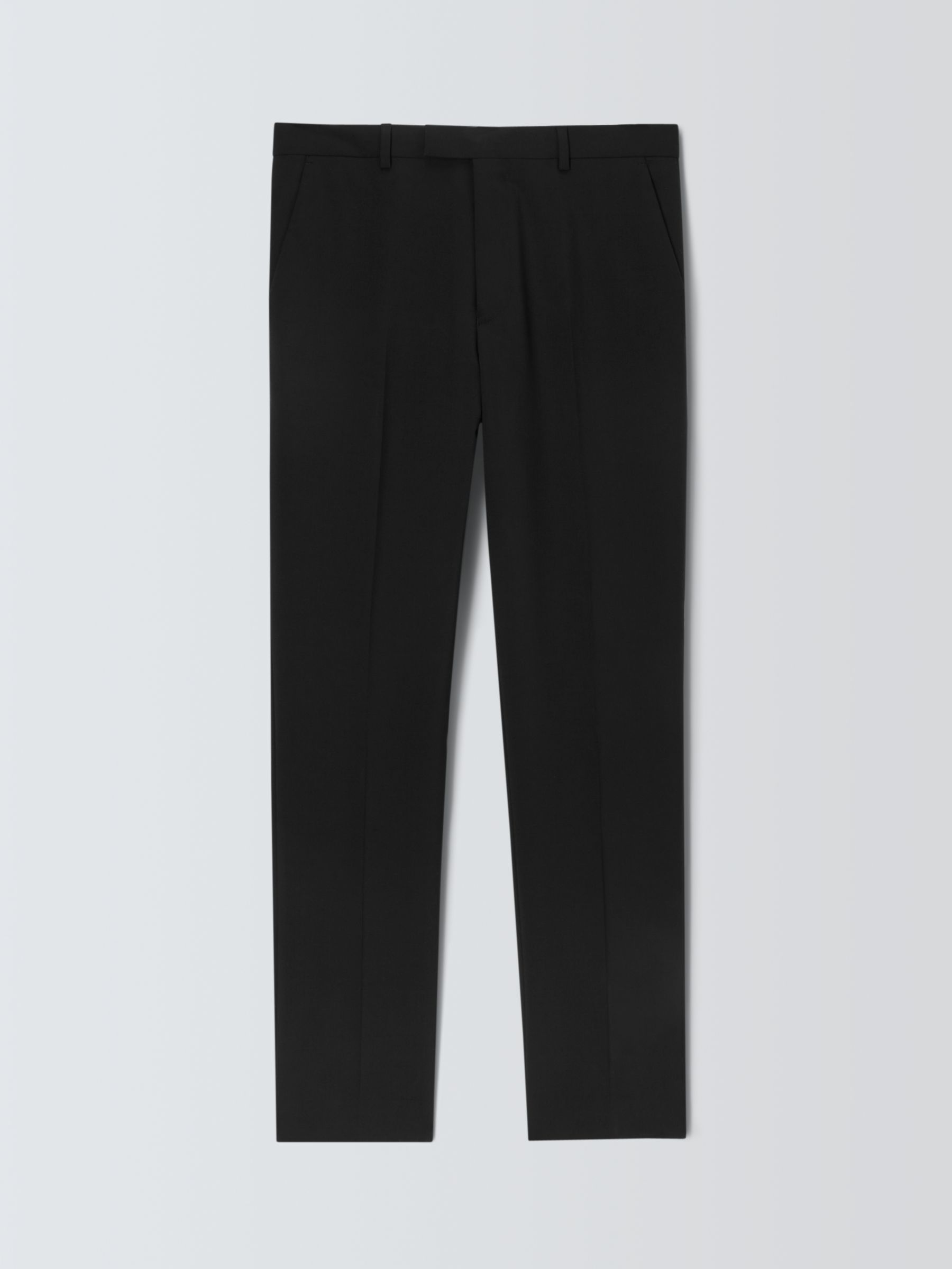 Kin Wool Blend Slim Fit Suit Trousers, Black, 30R