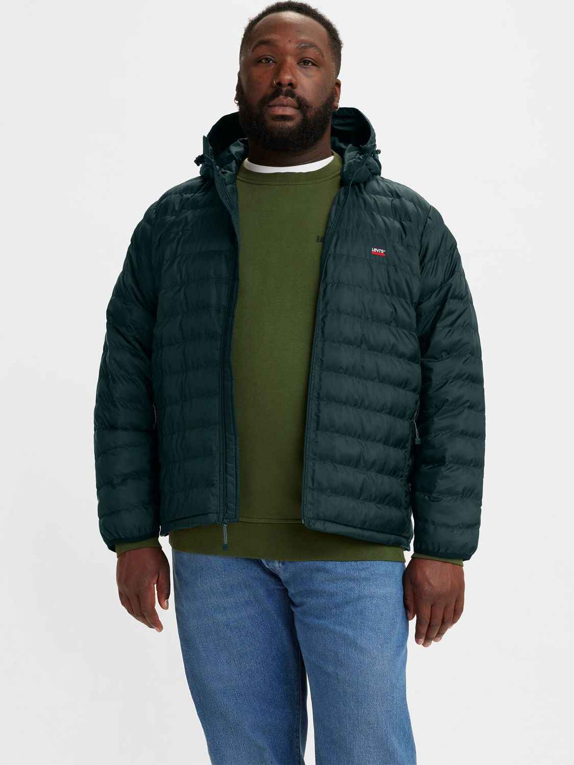 Levi's Big Presidio Packable Hooded Jacket, Ponderosa Pine