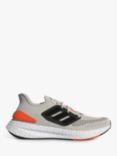 adidas Pureboost 22 Men's Running Shoes, Aluminium/Core Black/Impact Orange