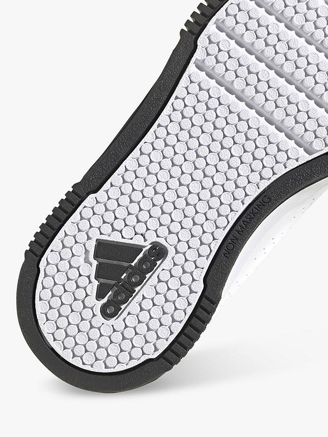adidas Kids' Tensaur Sport Riptape Running Shoes, Cloud White/Core Black/Core Black