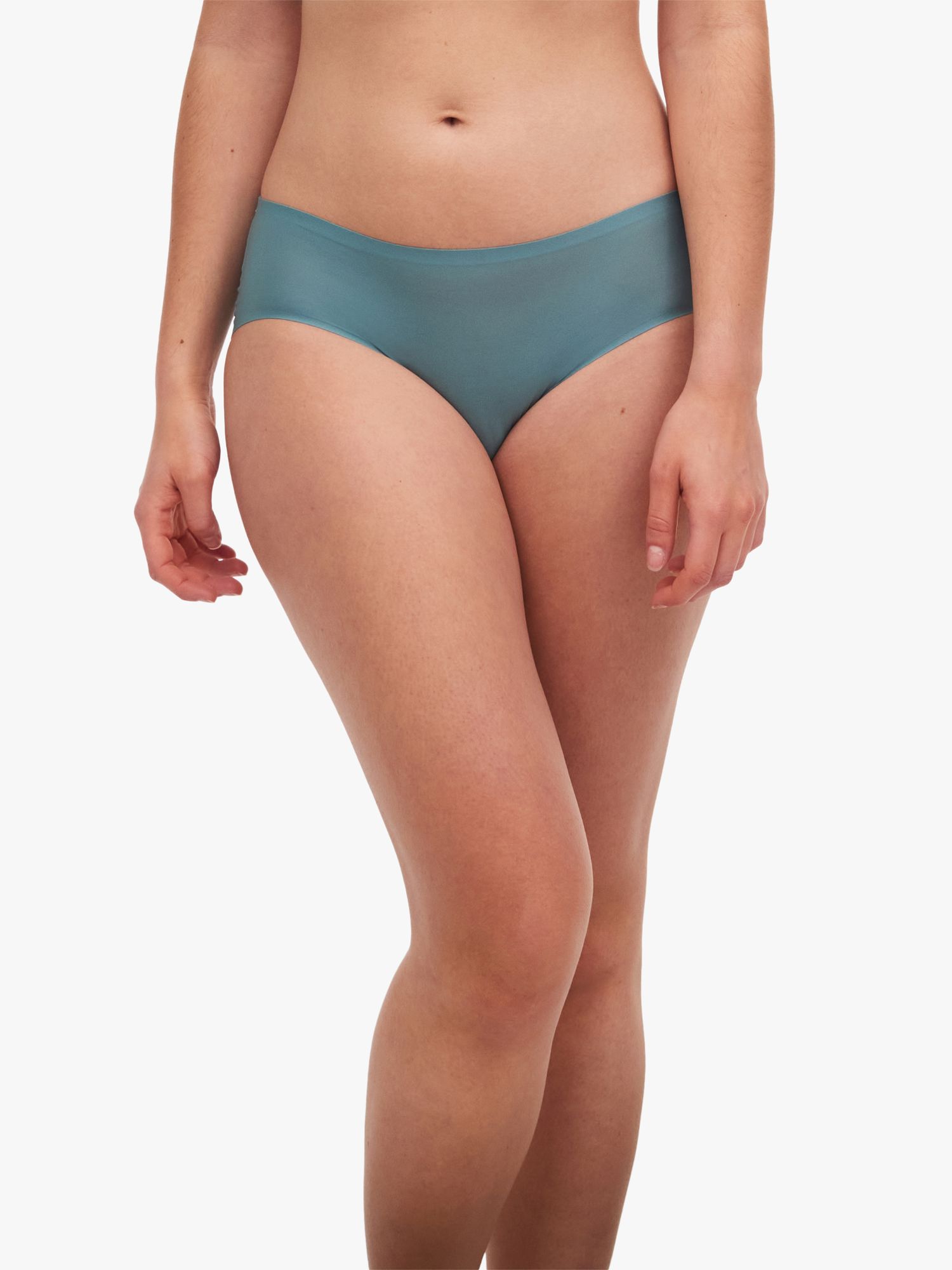 Chantelle Soft Stretch Hipster Knickers, Trellis Green at John Lewis &  Partners