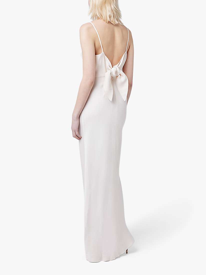 Buy Maids to Measure Stella Spaghetti Strap Maxi Dress, Champagne Ivory Online at johnlewis.com