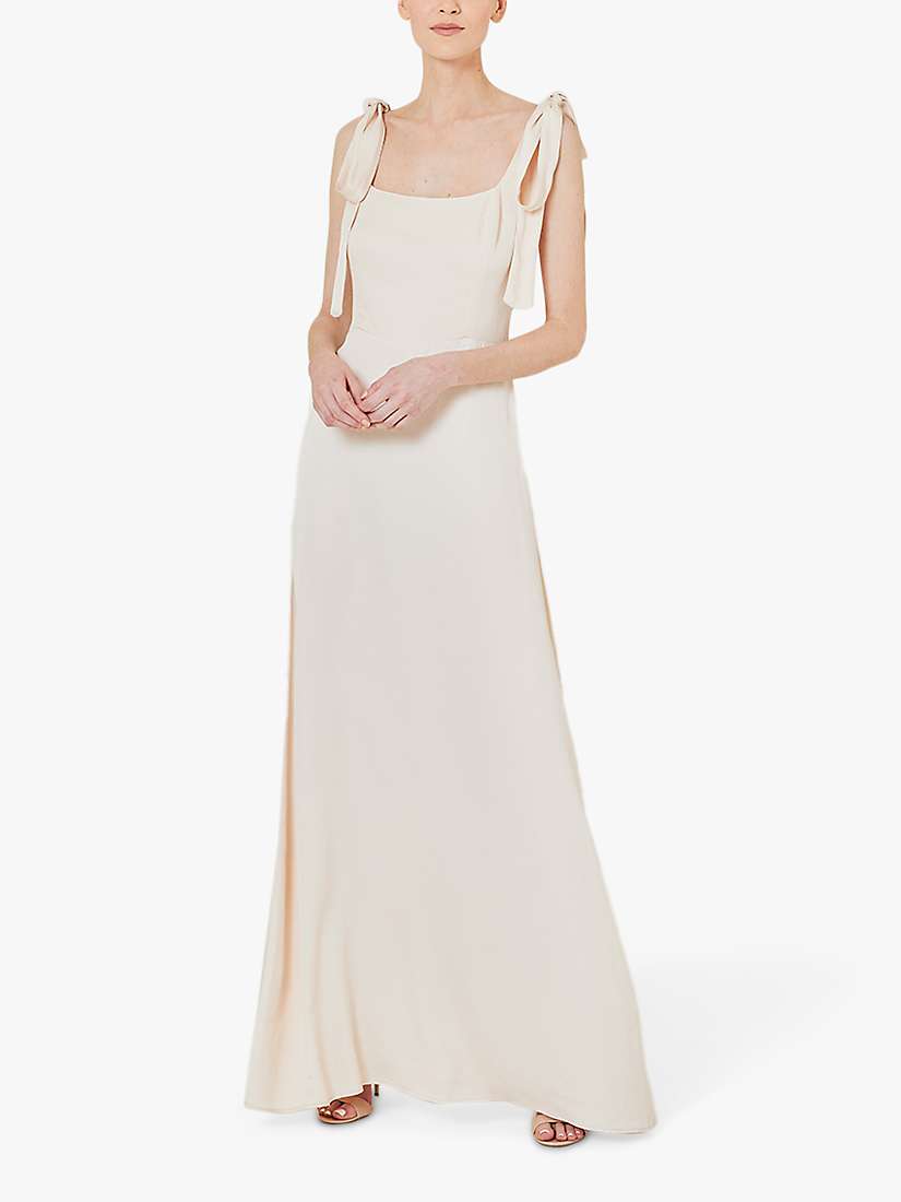 Buy Maids to Measure Allegra Maxi Dress, Champagne Ivory Online at johnlewis.com