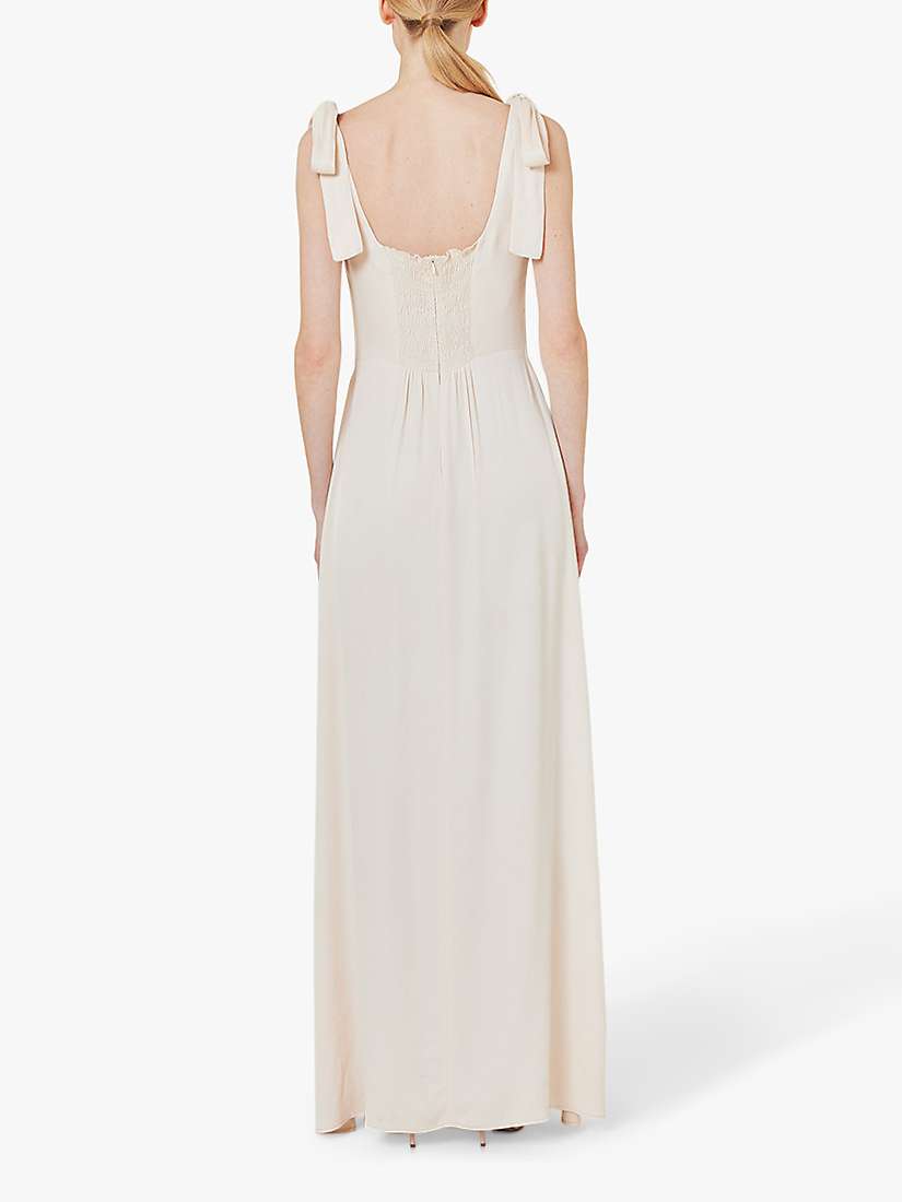 Buy Maids to Measure Allegra Maxi Dress, Champagne Ivory Online at johnlewis.com