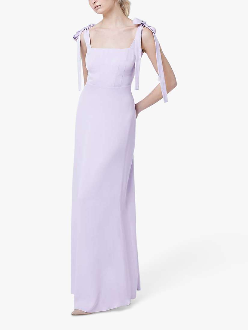 Buy Maids to Measure Allegra Satin Wide Strap Maxi Dress Online at johnlewis.com