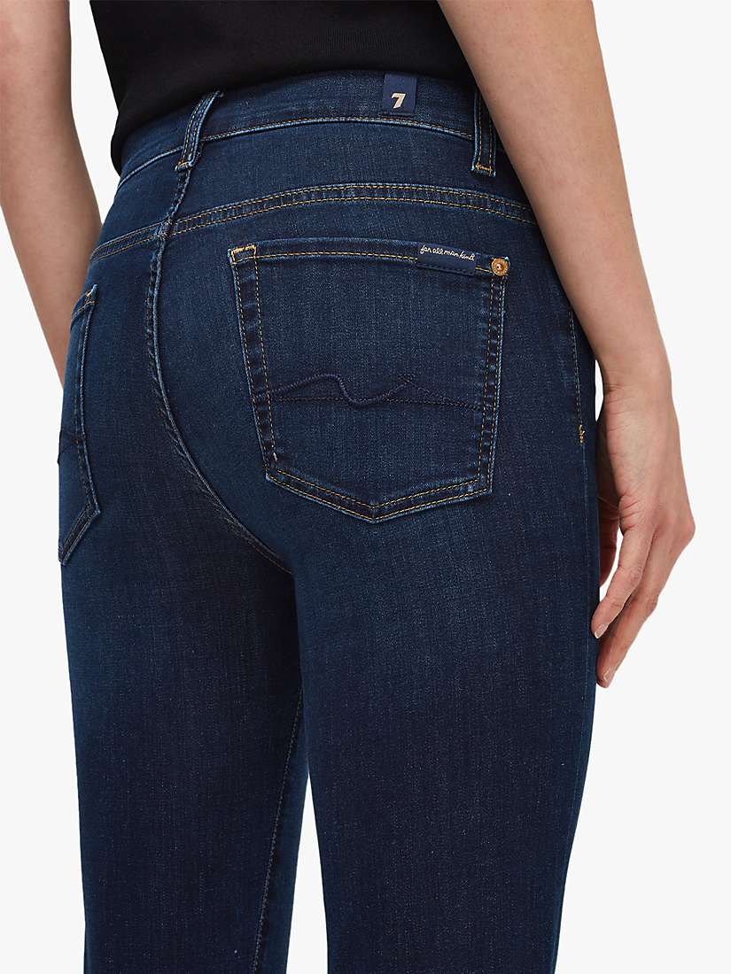 Buy 7 For All Mankind Roxanne B(Air) Jeans, Rinsed Indigo Online at johnlewis.com