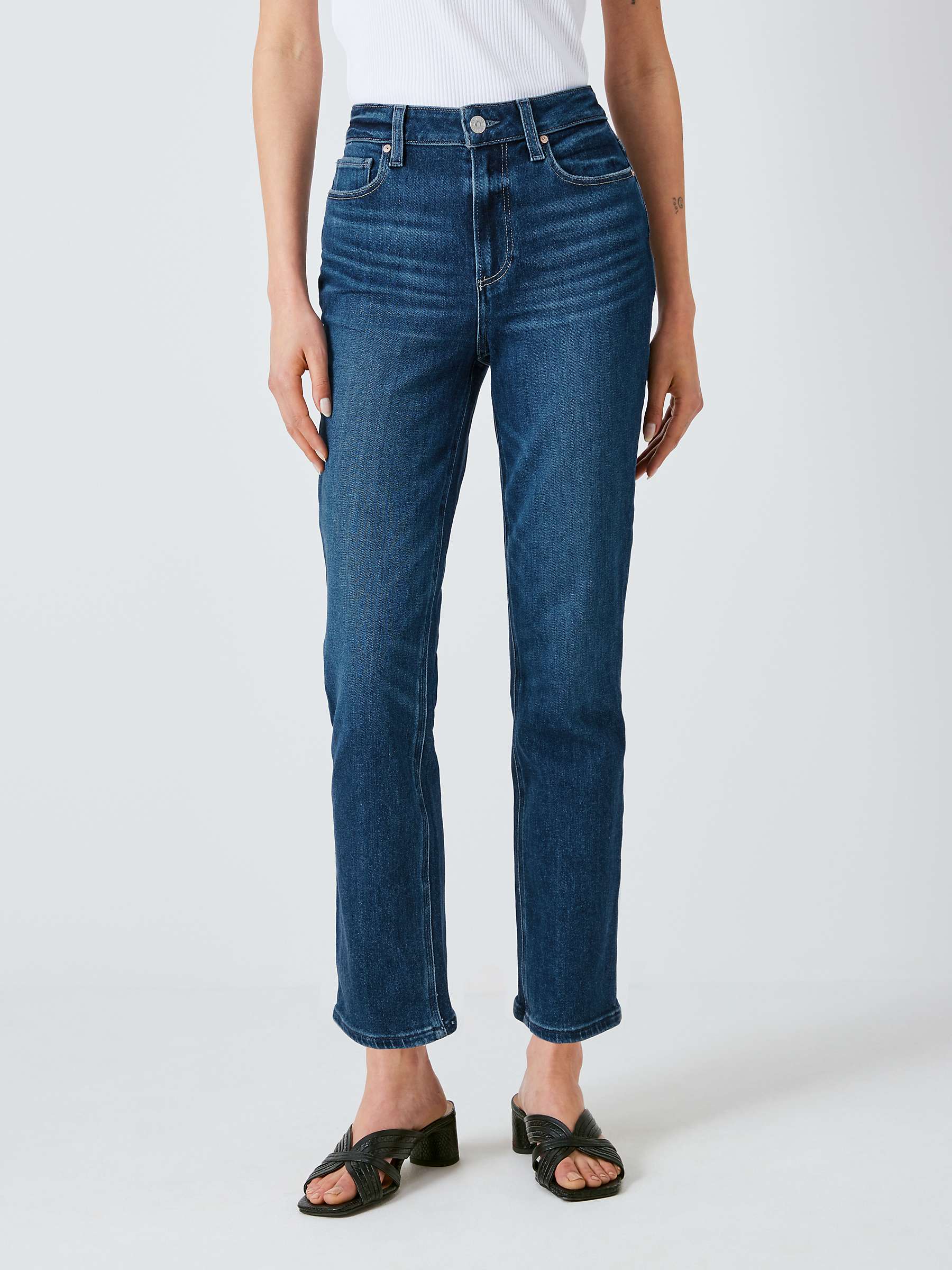 Buy PAIGE Cindy Cropped Jeans, Soleil Online at johnlewis.com