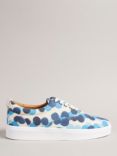 Ted Baker Shor Spot Low Top Trainers, Blue/Multi