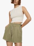 Mango Nala Cotton Linen Shorts