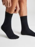 Reiss Mario Stripe Print Cotton Blend Socks