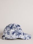 Ted Baker Saliat Floral Cap, Navy/Cream