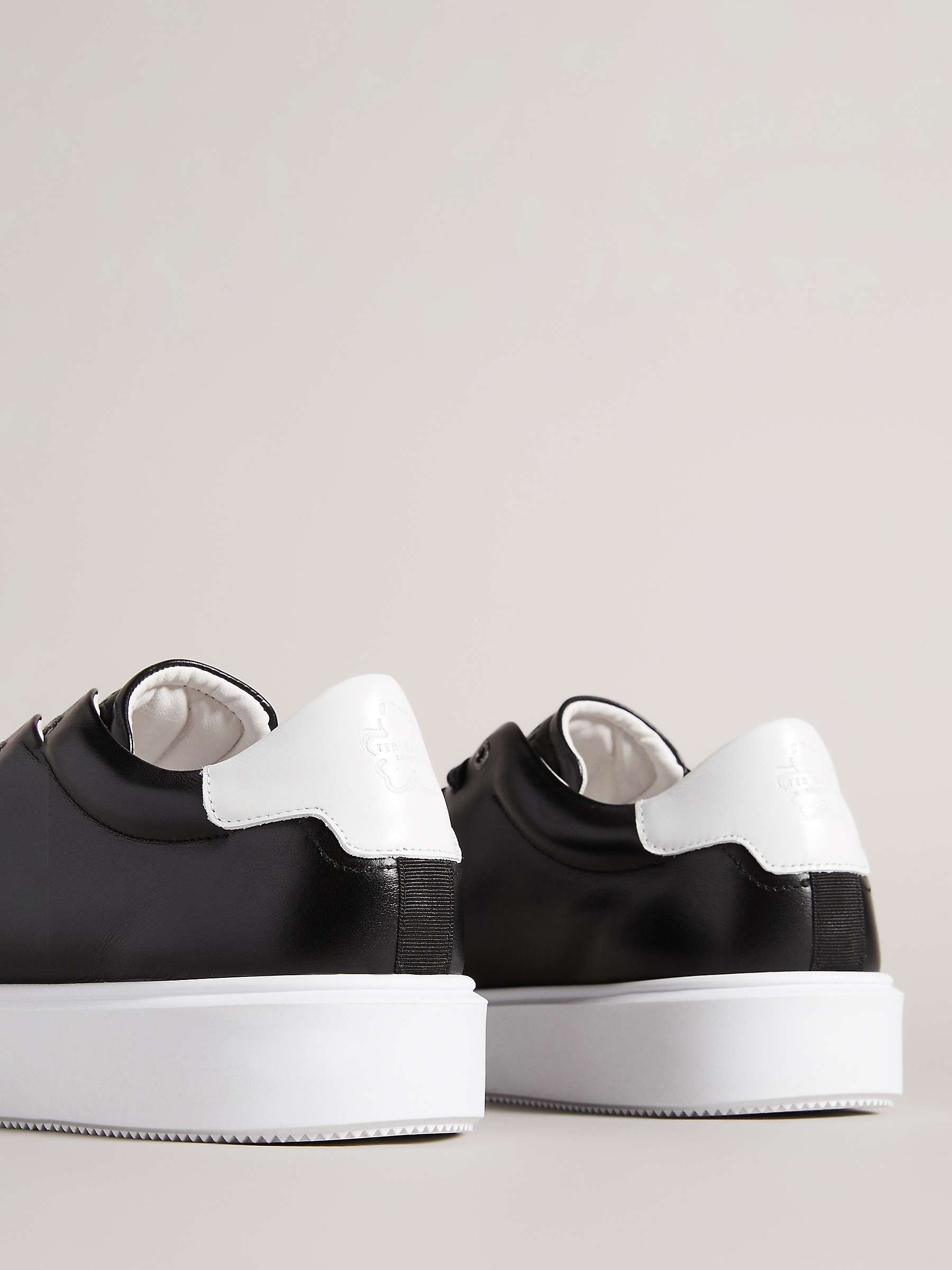 Buy Ted Baker Breyon Leather Trainers Online at johnlewis.com