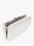 Paradox London Dionne Box Clutch Bag, Silver