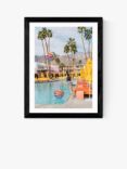 EAST END PRINTS Bethany Young 'Palm Springs Pool Day III' Framed Print
