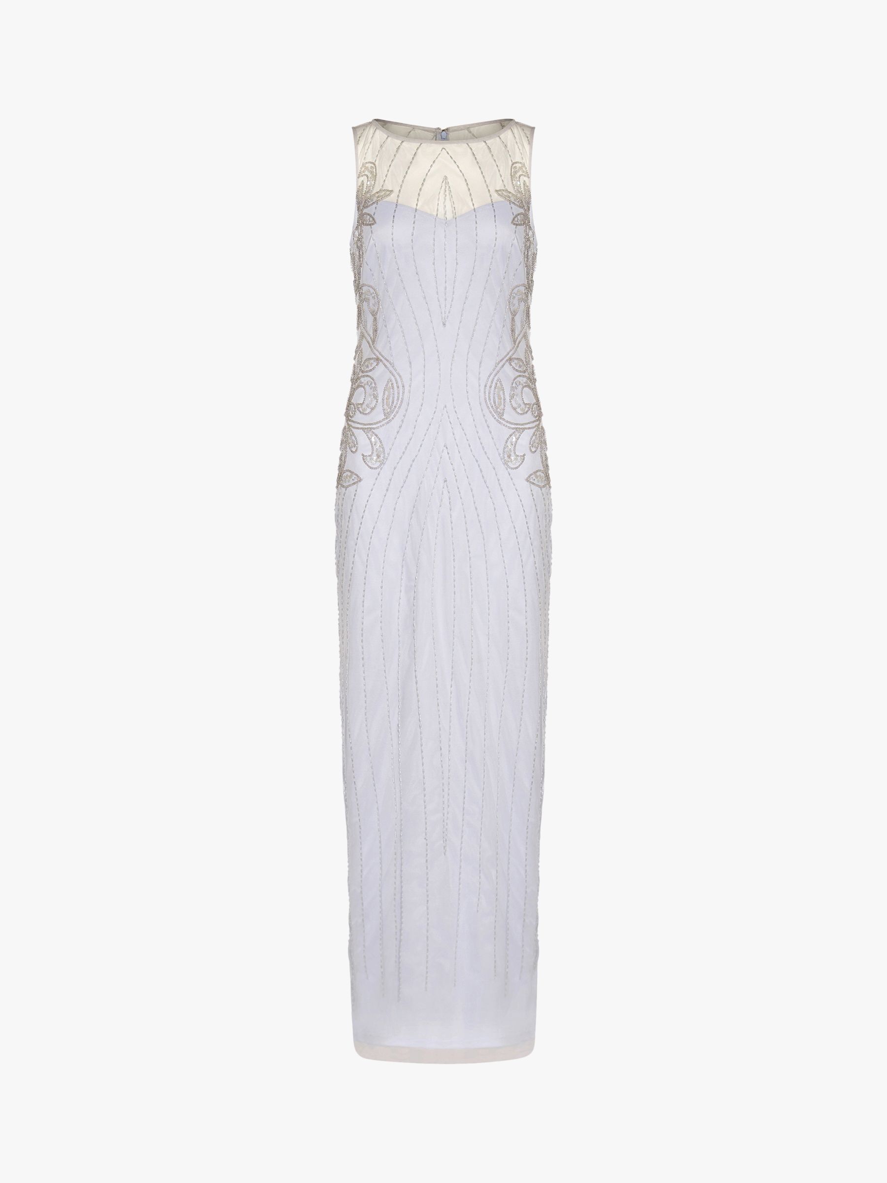 Buy Adrianna Papell Studio Beaded Maxi Dress, Serenity Online at johnlewis.com