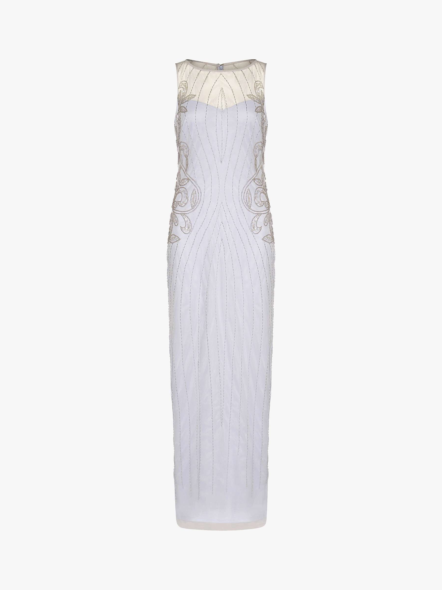 Buy Adrianna Papell Studio Beaded Maxi Dress, Serenity Online at johnlewis.com