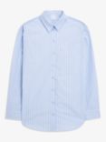 John Lewis Stripe Cotton Shirt, Blues