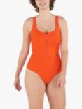 Maison Lejaby Naïade Zip-Front Underwired Swimsuit, Vitality