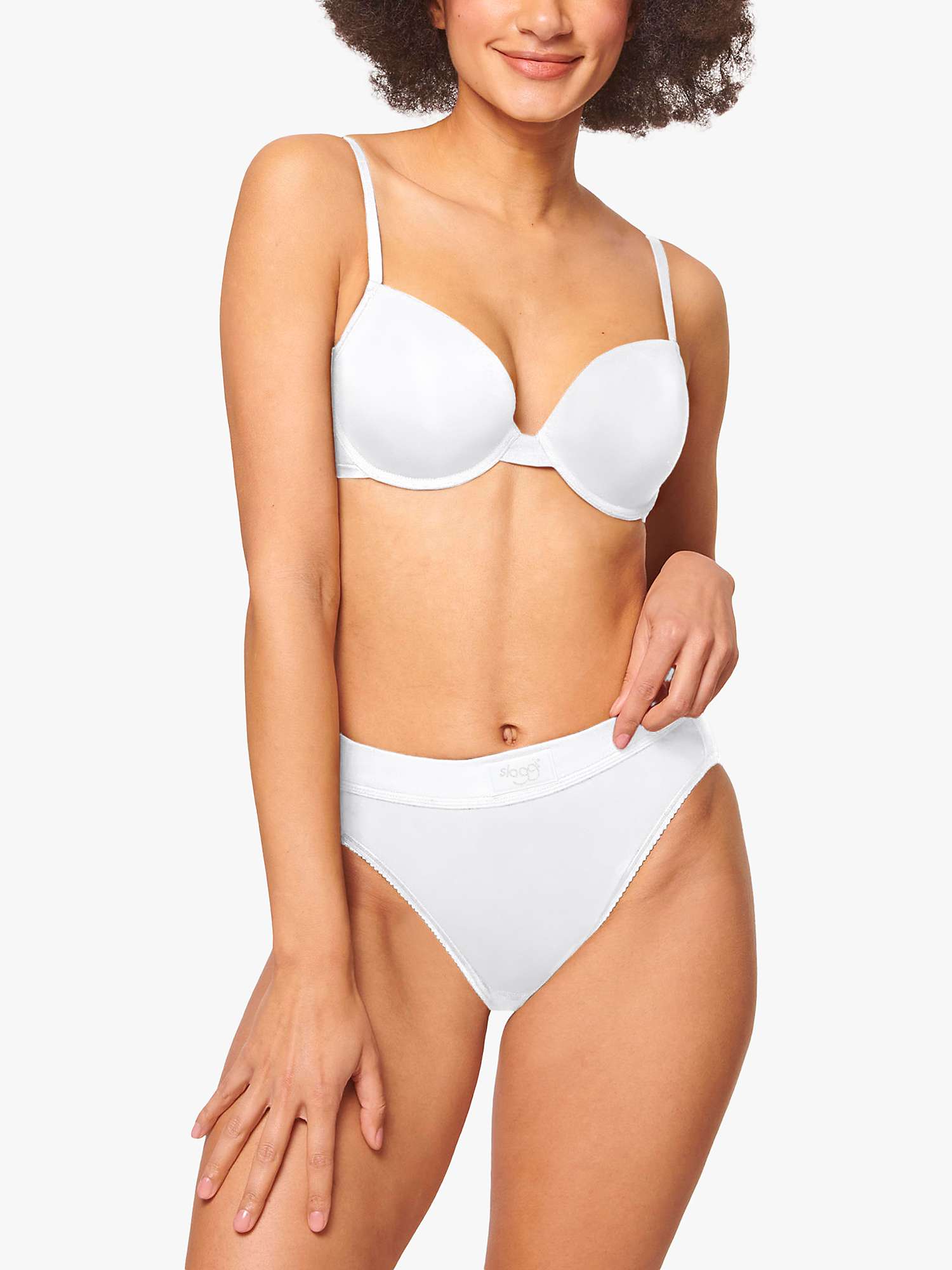 Buy sloggi Double Comfort Tai Knickers, Pack of 2 Online at johnlewis.com