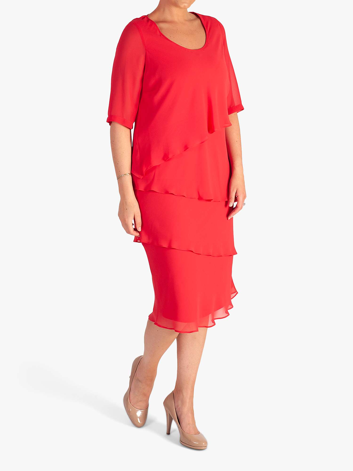 Buy chesca Layered Knee Length Dress Online at johnlewis.com