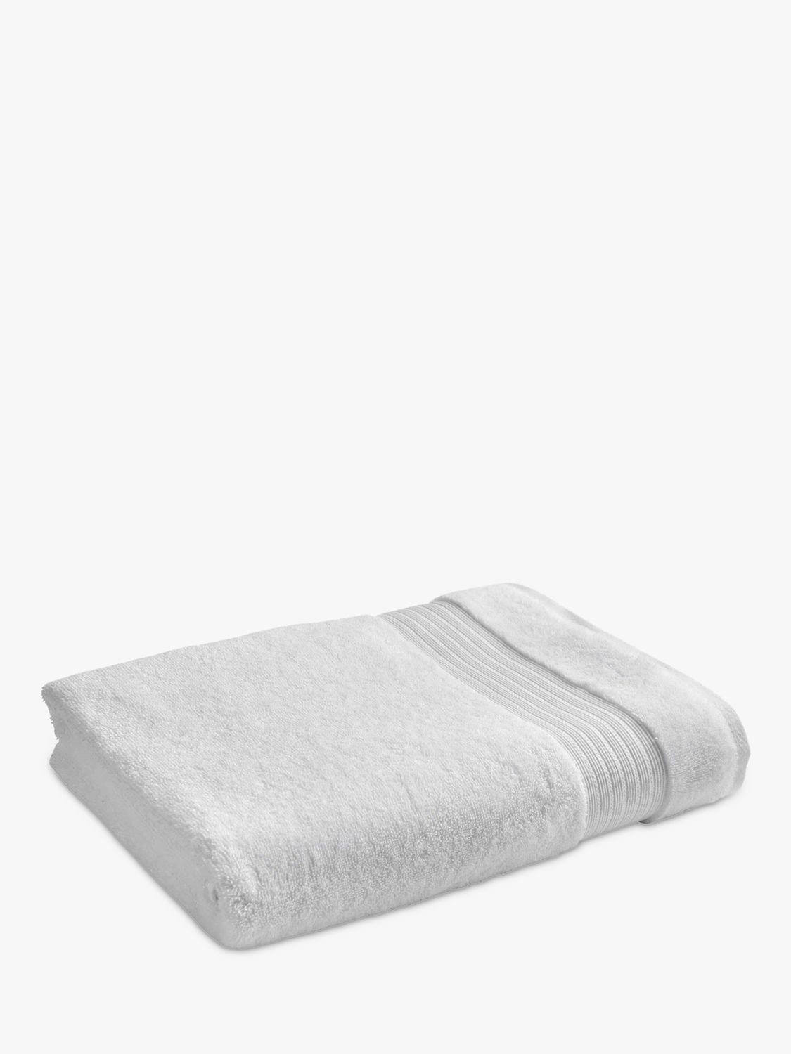 Christy Organic Cotton Twist Yarn Face Cloth, White