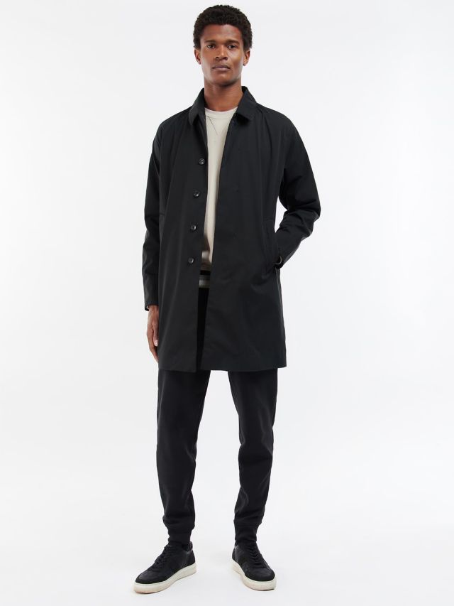 Barbour Lorden Mac Coat, Black, M