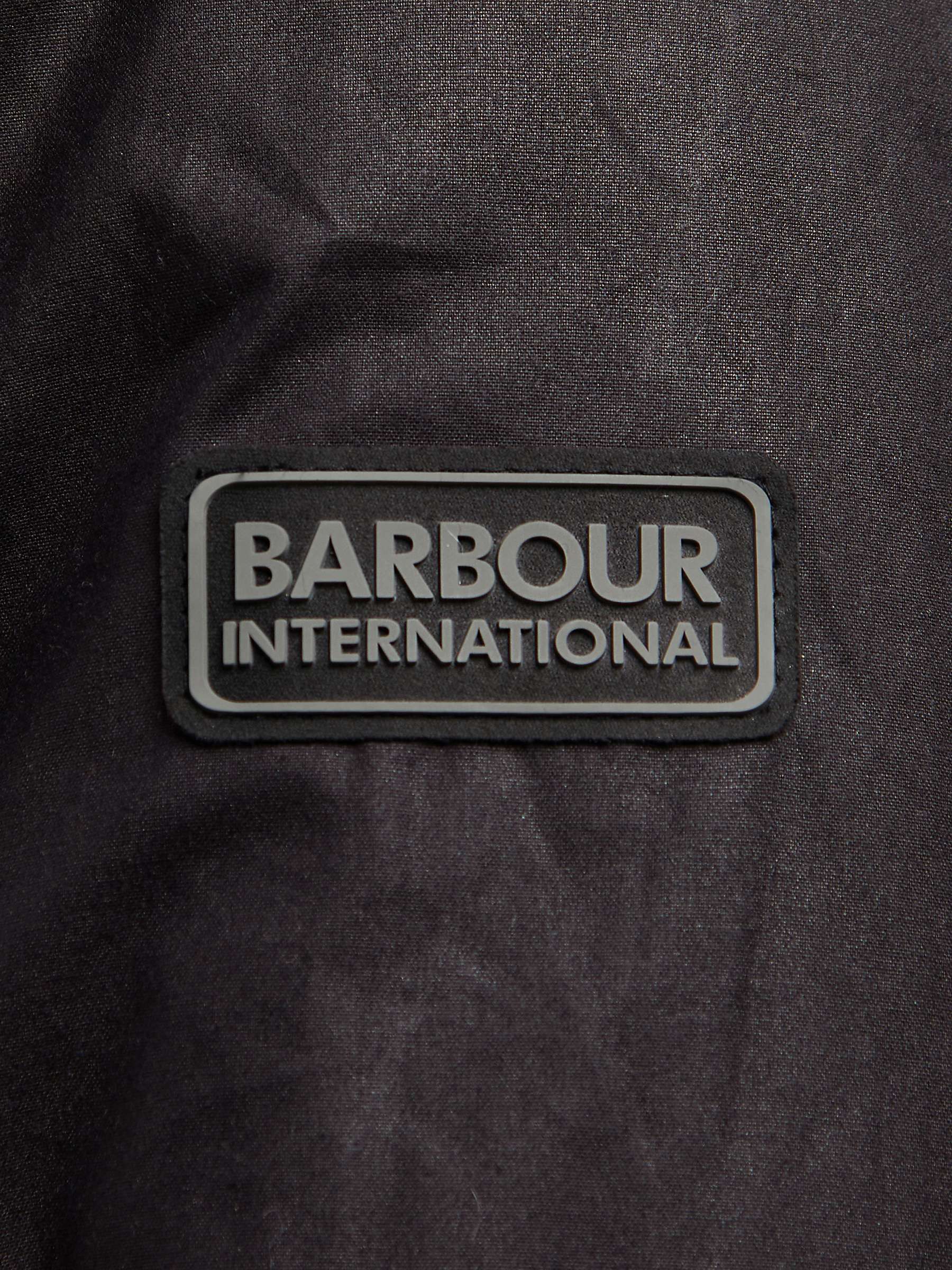 Barbour International Tourer Duke Waxed Jacket, Rustic at John Lewis ...