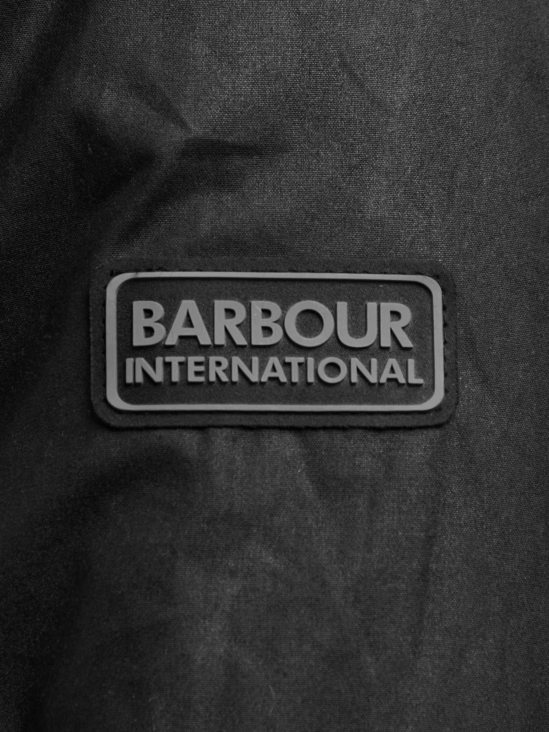 Barbour International Tourer Duke Waxed Jacket, Black, S