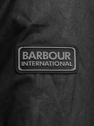 Barbour International Tourer Duke Waxed Jacket, Black