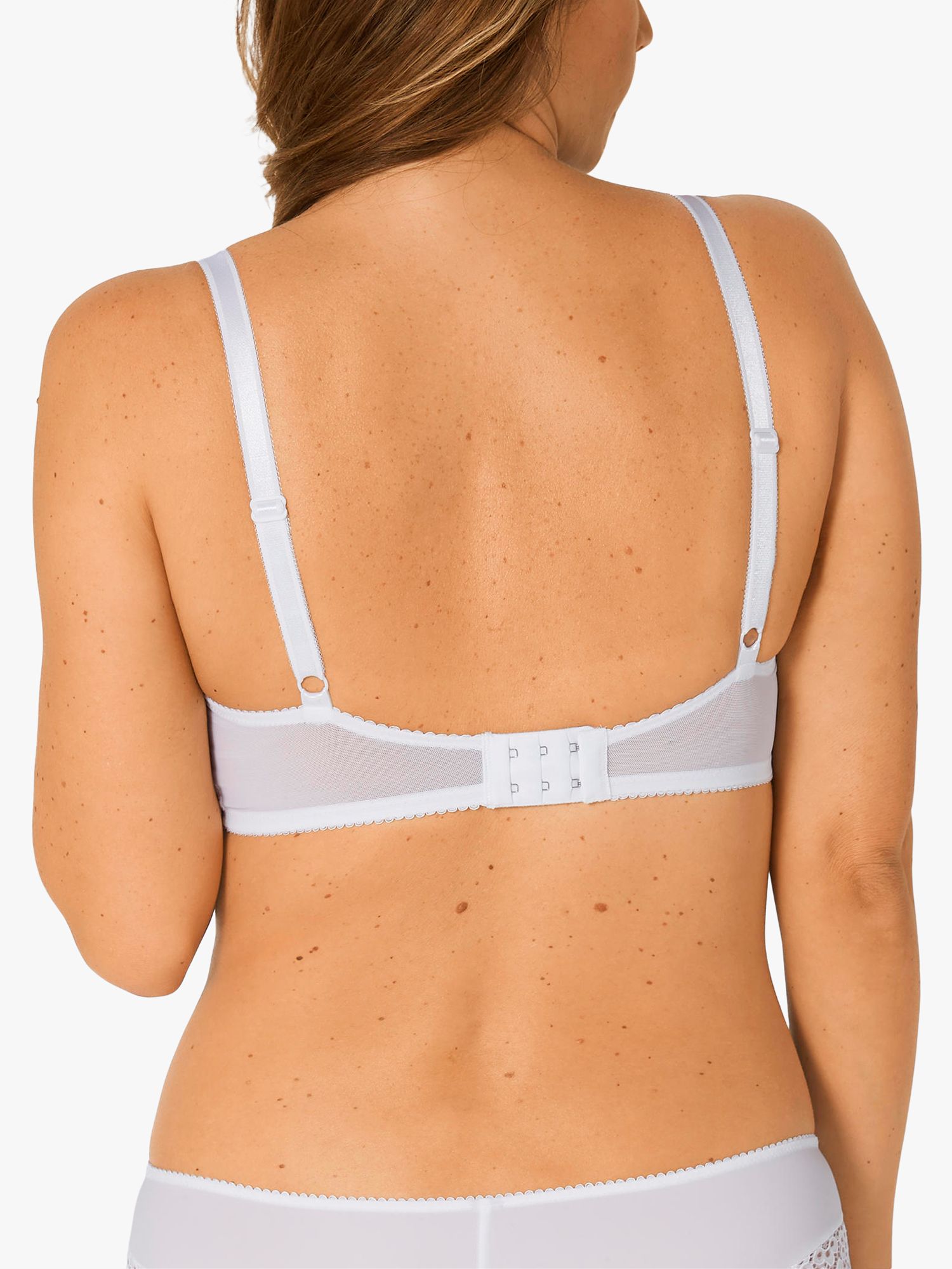 Triumph Amourette Charm Underwired Spacer Bra, Nude at John Lewis
