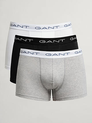 GANT Stretch Cotton Trunks, Pack of 3