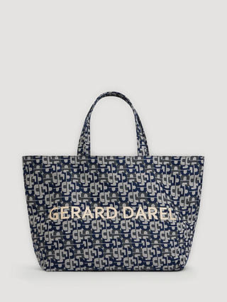 Gerard Darel Large Logo Shopper Bag