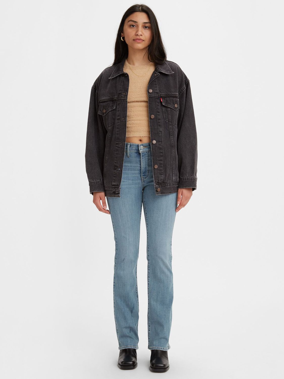 Levi's 315 Shaping Bootcut Jeans, Ideal Clean Hem