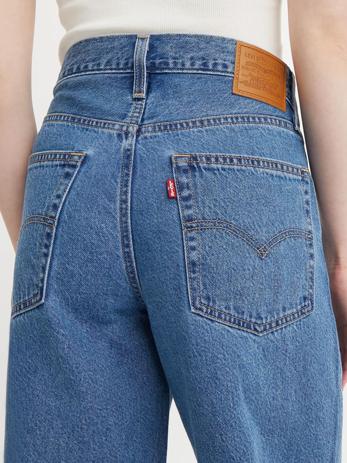 Levi's Baggy Dad Jeans, Hold My Purse at John Lewis & Partners