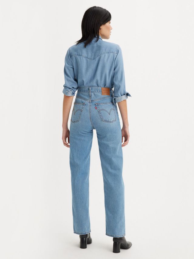 Levi's ribcage hotsell high rise