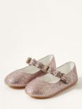 Monsoon Children's Glitter Butterfly Strap Pre-Walker Shoes
