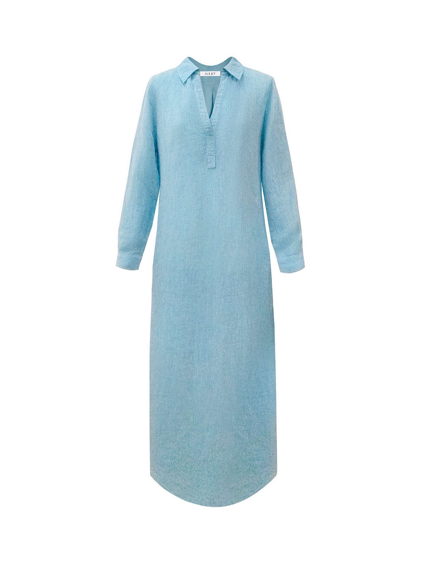 Buy NRBY Chrissie Linen Maxi Shirt Dress Online at johnlewis.com
