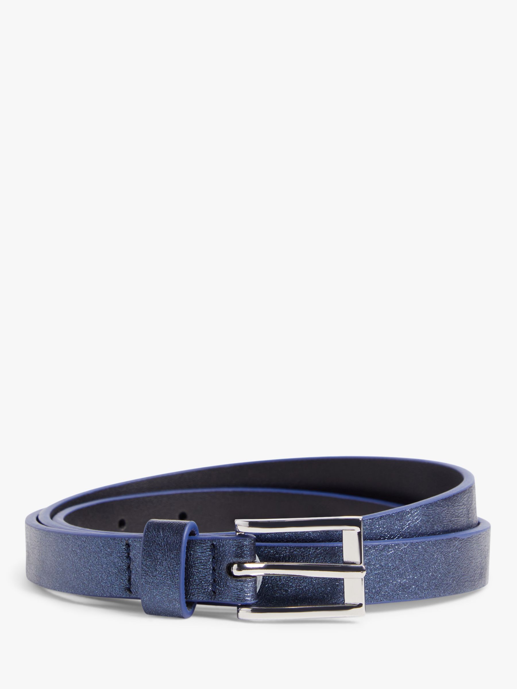 blue buckle belt