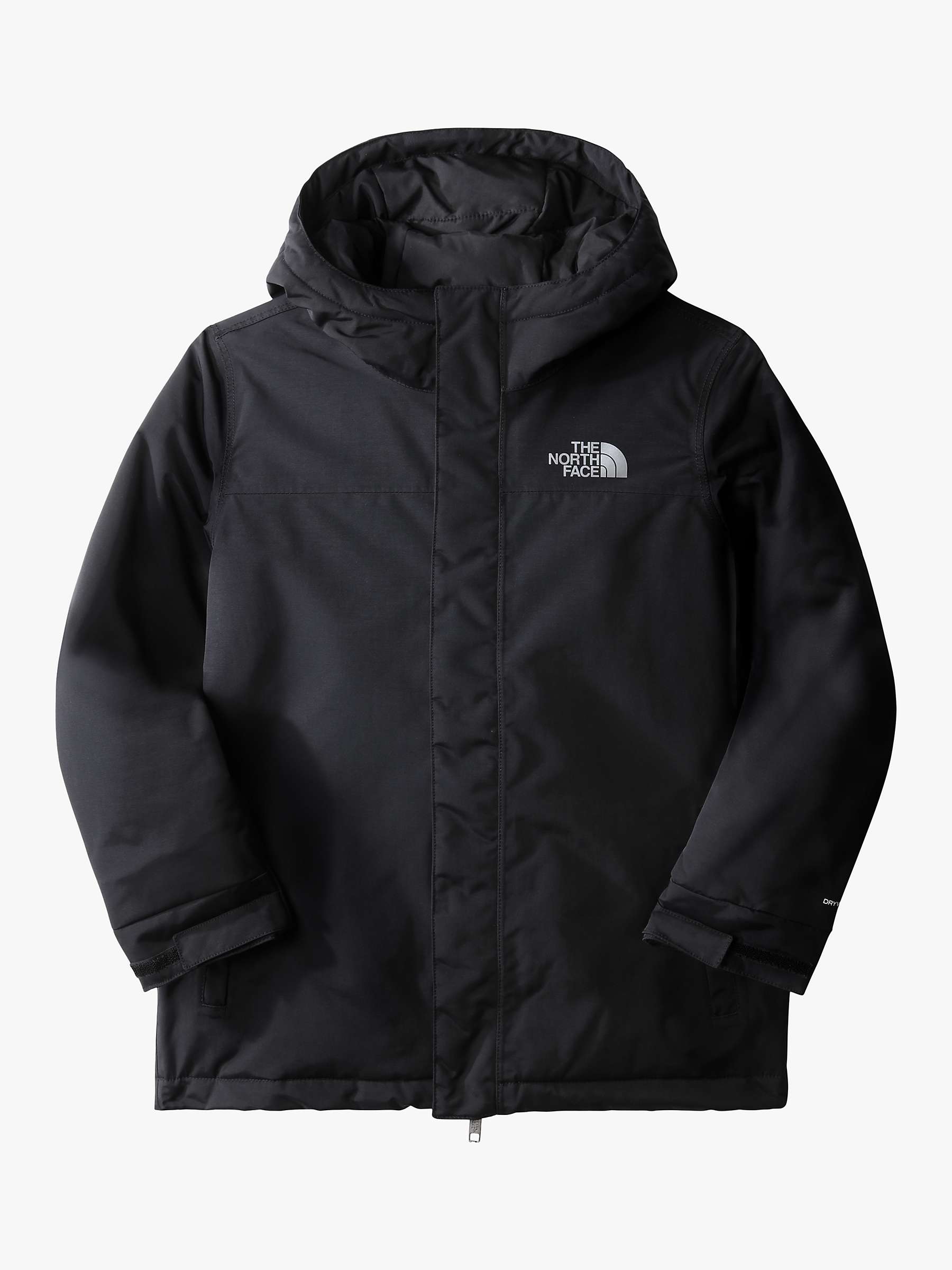 Buy The North Face Kids' Zaneck Insulated Weatherproof Parka, Black Online at johnlewis.com