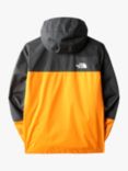 The North Face Kids' Antora Colour Block Waterproof Raincoat, Orange