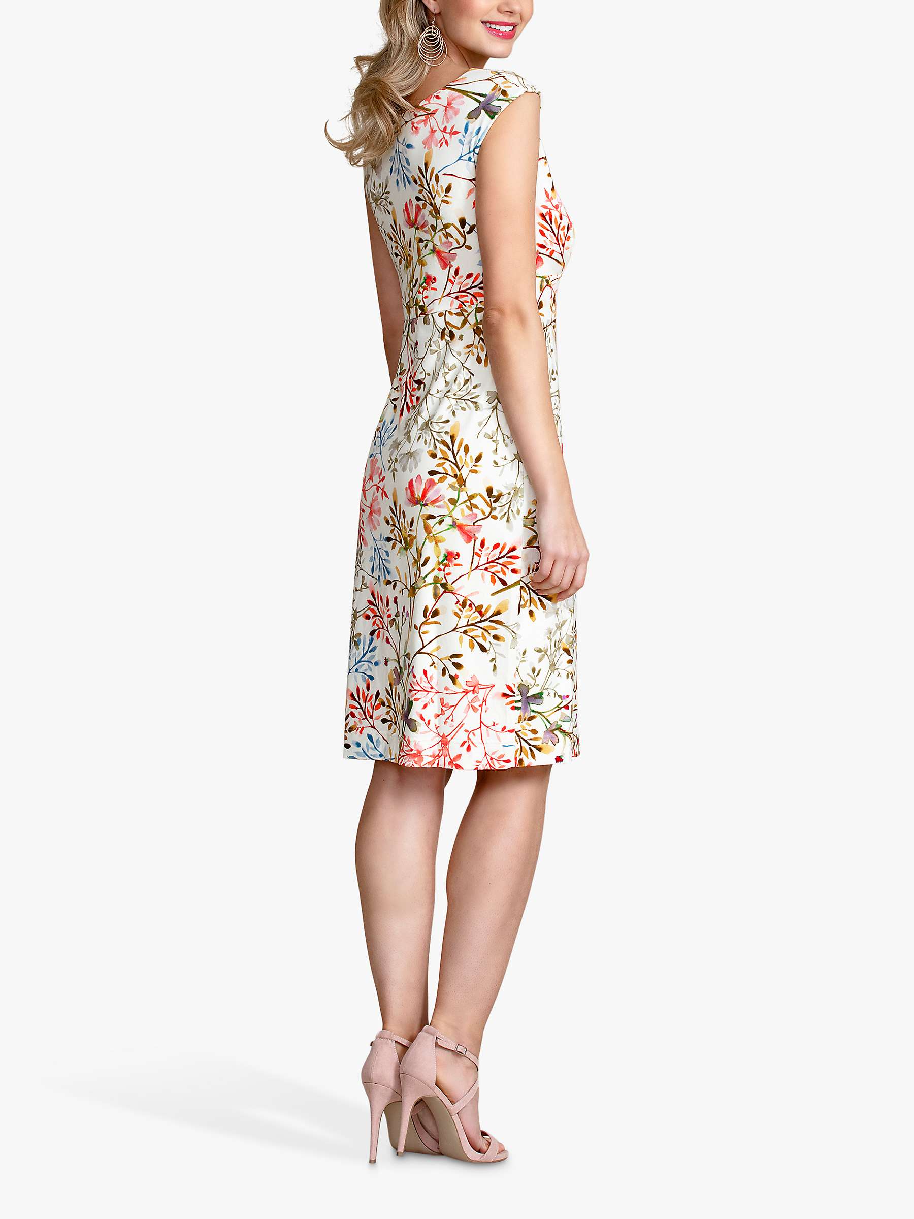 Buy Alie Street Pippa Floral Shift Dress, Japanese Garden Online at johnlewis.com