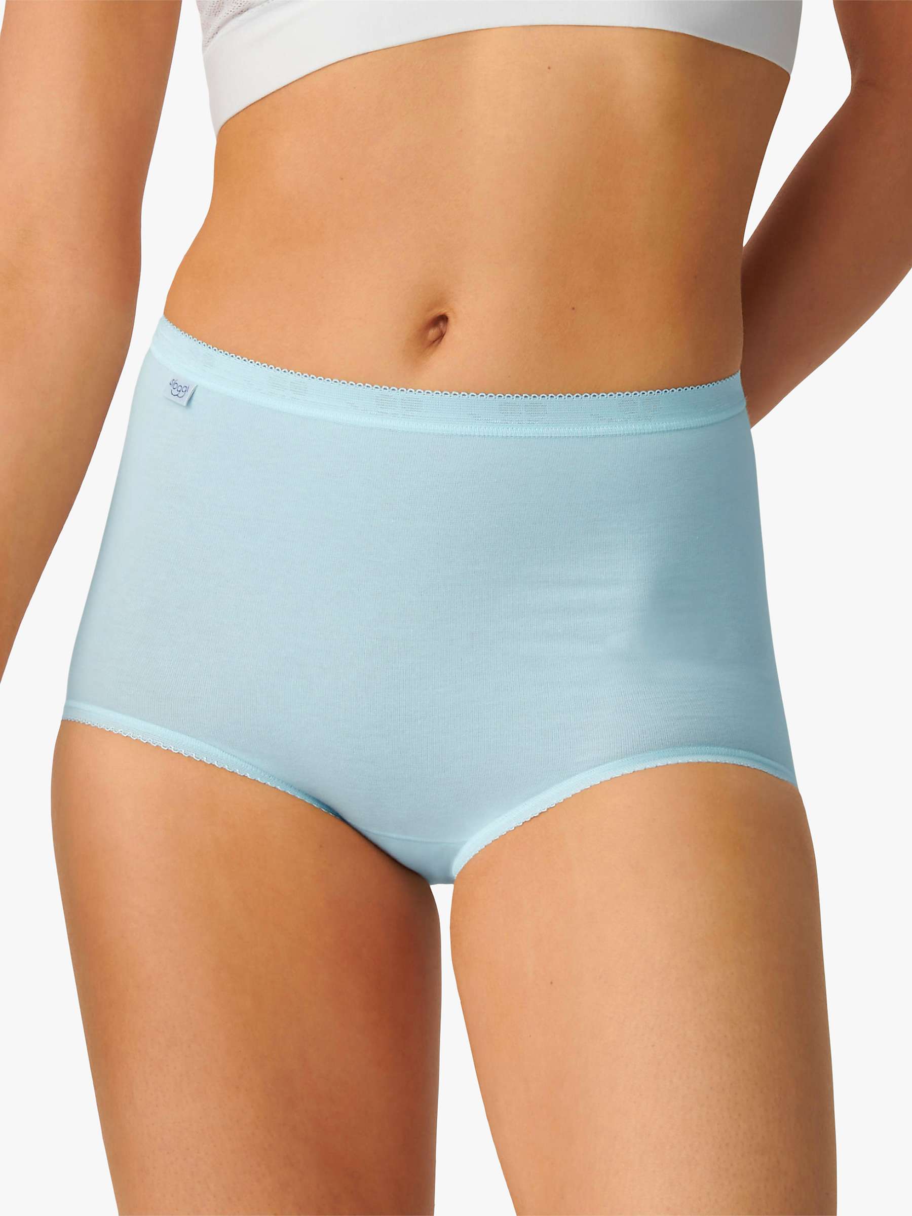 VOGI Underwear Women's Cotton Stretch High Waist Full Coverage Briefs 3 Pack 