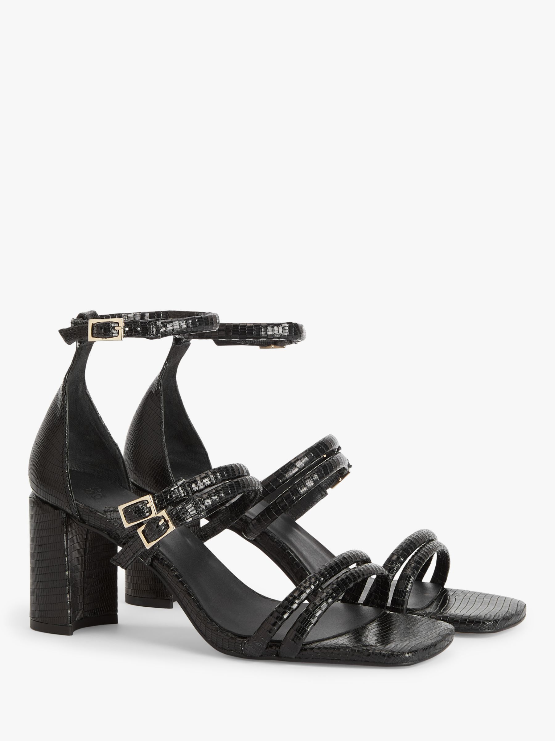 Buy AND/OR Mystic Strappy Buckle Trim Sandals Online at johnlewis.com