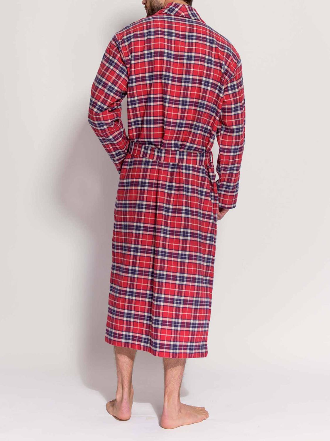 Buy British Boxers Brushed Cotton Tartan Dressing Gown Online at johnlewis.com