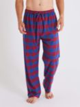 British Boxers Tartan Brushed Cotton Pyjama Trousers