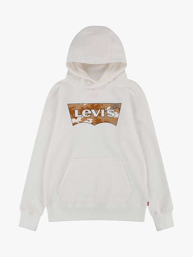 Levi's Kids' Cotton Batwing Logo Hoodie, Tofu