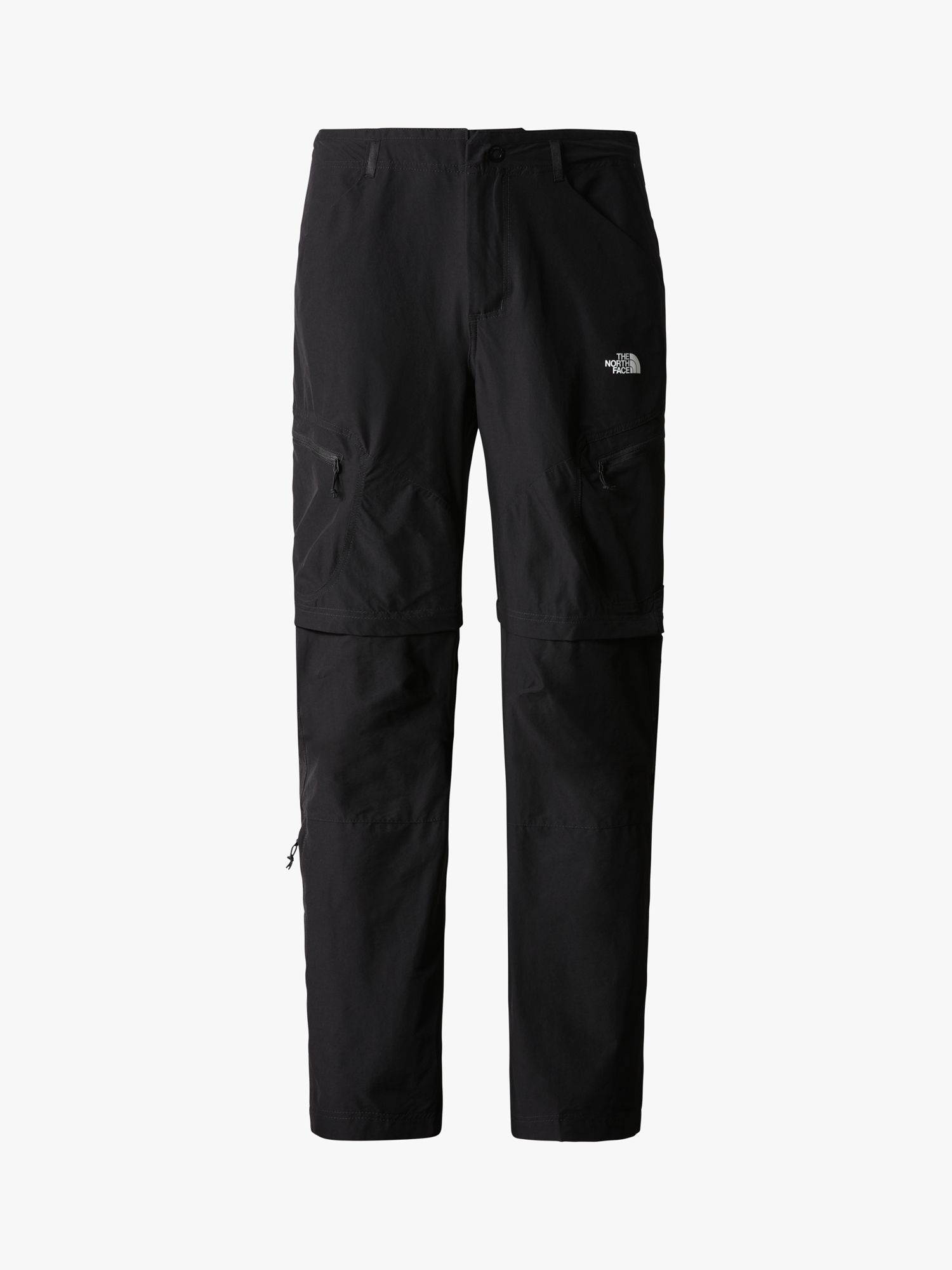 The North Face Exploration Convertible Regular Tapered Trousers, TNF Black, 32